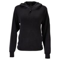 True City Flyte Lux Women's Pullover Hoodie Sweatshirt in Black Size Large