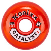 Konixx Catalyst2 Roller Hockey Wheel - Red Size 76mm