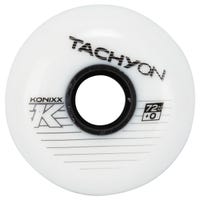 Konixx Tachyon Roller Hockey Wheel - White Size 72mm