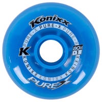 Konixx Pure-X +1 Roller Hockey Wheel - Blue Size 80mm