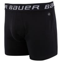 "Bauer Premium Senior Boxer Brief in Black Size X-Small"
