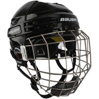 Bauer Re-Akt 75 Hockey Helmet Combo in Black