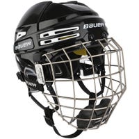 Bauer Re-Akt 75 Hockey Helmet Combo in Black/White