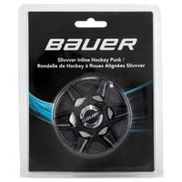Bauer Slivvver Roller Hockey Puck in Black