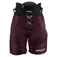 "Bauer Nexus Junior Hockey Pant Shell in Maroon Size Large"