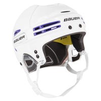 Bauer Re-Akt 75 Hockey Helmet in White/Purple