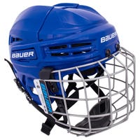 Bauer IMS 5.0 II Hockey Helmet Combo in Blue