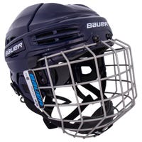 Bauer IMS 5.0 II Hockey Helmet Combo in Navy