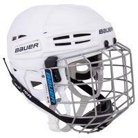 Bauer IMS 5.0 II Hockey Helmet Combo in White