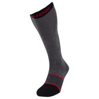 Bauer Pro Cut Resistant Performance Skate Sock in Grey Size Medium