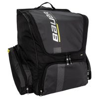"Bauer Elite . Junior Wheeled Hockey Equipment Backpack in Black Size 24in"