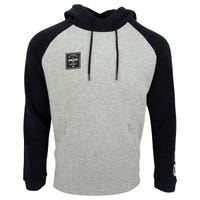"Bauer Square Senior Pullover Hoodie in Black/Grey Size XX-Large"