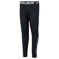 "Bauer Performance Base Layer Youth Pants in Black Size Large"