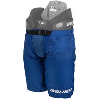 "Bauer Junior Hockey Pant Shell in Blue Size Medium"