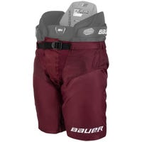 "Bauer Junior Hockey Pant Shell in Maroon Size Large"