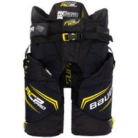 "Bauer Supreme ACP Pro Intermediate Ice Hockey Girdle in Black/Yellow Size Large"