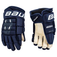 Bauer Pro Series Senior Hockey Gloves in Navy Size 14in