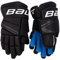 "Bauer X Senior Hockey Gloves in Black/White Size 14in"