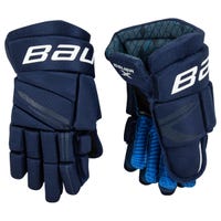 "Bauer X Senior Hockey Gloves in Navy Size 14in"