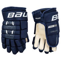 Bauer Pro Series Junior Hockey Gloves in Navy Size 10in