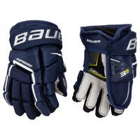 Bauer Supreme 3S Pro Junior Hockey Gloves in Navy Size 10in