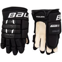 Bauer Pro Series Junior Hockey Gloves in Black Size 11in