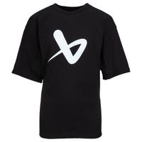 "Bauer Core Crew Senior Short Sleeve T-Shirt in Black Size XX-Large"