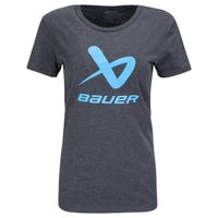 "Bauer Womens Movement Short Sleeve T-Shirt in Grey Size Large"