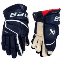 Bauer Vapor 3X Pro Senior Hockey Gloves in Navy Size 14in