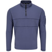 "Bauer FLC Half Zip Performance Adult Top in Periwinkle Size XX-Large"