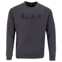 Bauer Fragment Crew Senior Sweater in Grey Size Large