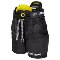 Bauer Supreme Mach Youth Ice Hockey Pants in Black Size Large