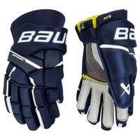 Bauer Supreme M3 Senior Hockey Gloves in Navy Size 15in