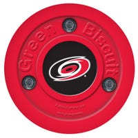 Green Biscuit Carolina Hurricanes Training Puck in Black