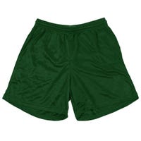 Alleson 580P Adult Nylon Mesh Shorts in Dark Green Size Medium