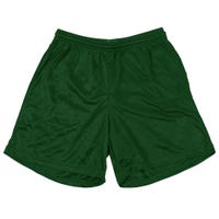 "Alleson 580P Adult Nylon Mesh Shorts in Dark Green Size XX-Large"