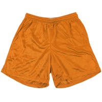 "Alleson 580P Adult Nylon Mesh Shorts in Orange Size XX-Large"