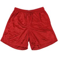 Alleson 580P Adult Nylon Mesh Shorts in Red Size XX-Large