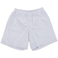 "Alleson 580PY Youth Nylon Mesh Shorts in White Size Large"