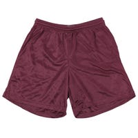 Alleson 580P Adult Nylon Mesh Shorts in Maroon Size 3X-Large