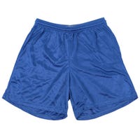 "Alleson 580P Adult Nylon Mesh Shorts in Royal Size 3X-Large"