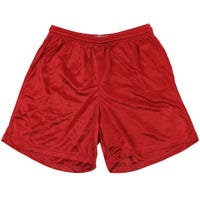 "Alleson 580P Adult Nylon Mesh Shorts in Red Size 3X-Large"