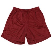 Alleson 580P Adult Nylon Mesh Shorts in Cardinal Size 3X-Large