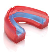 Shock Doctor Ultra Braces Mouth Guard in Red Size OSFM