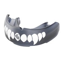 Shock Doctor 4100 Braces Fang Mouth Guard in Black/White Size Adult
