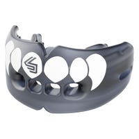 Shock Doctor Fang Double Braces Mouthguard in Black/White Size Adult