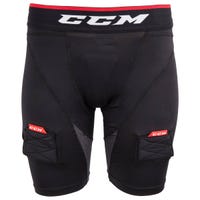 "CCM Womens Jill Compression Shorts in Black Size Large"