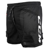 "CCM Loose Mesh Junior Jock Shorts w/ Cup in Black Size Large"