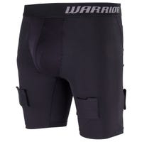 Warrior Senior Compression Jock Short w/ Cup in Black Size Medium