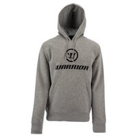 Warrior Corpo Stack Senior Pullover Hoodie in Heather Charcoal Size X-Large